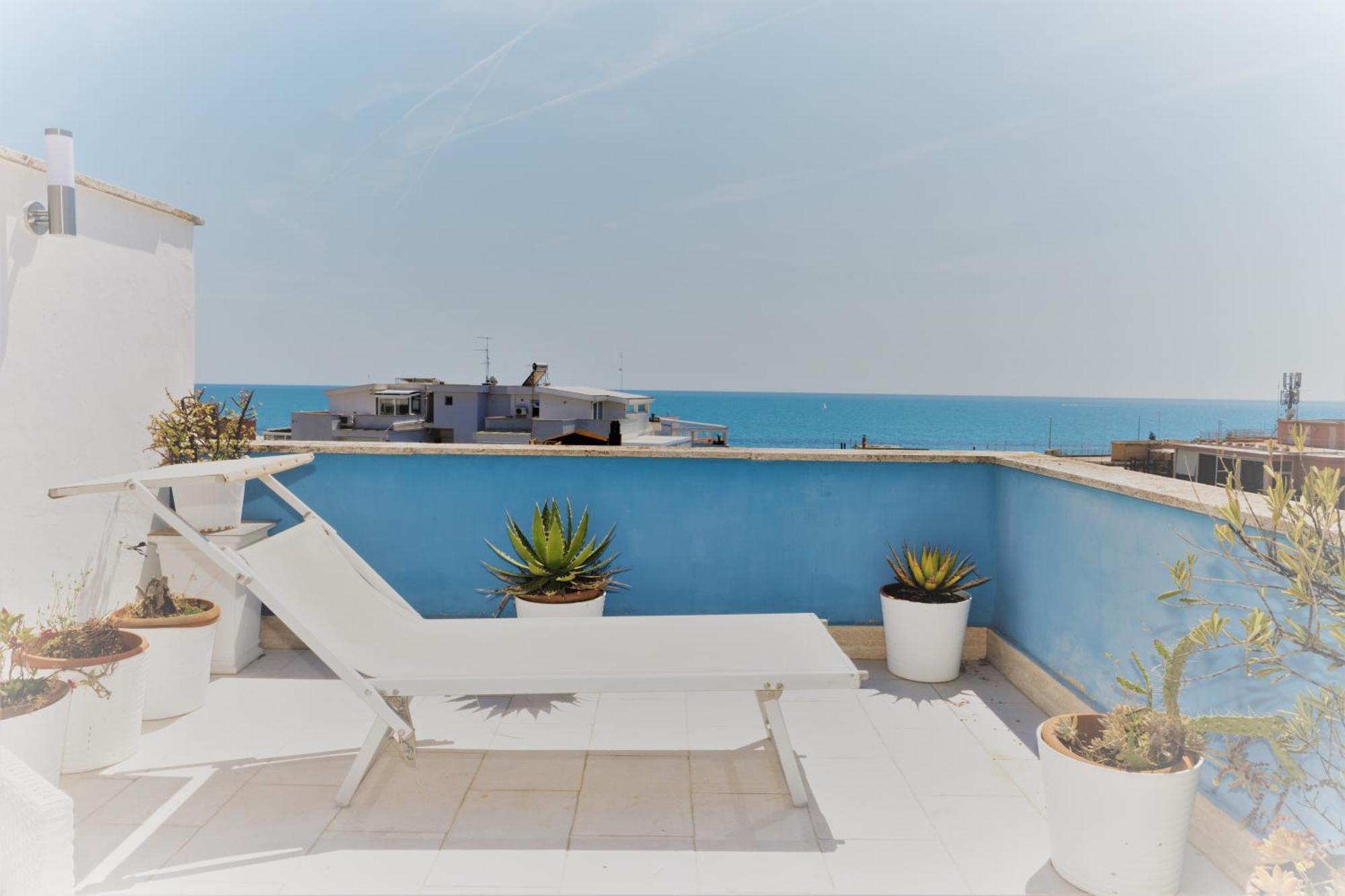Attico Lux Lägenhet Lido di Ostia Exteriör bild